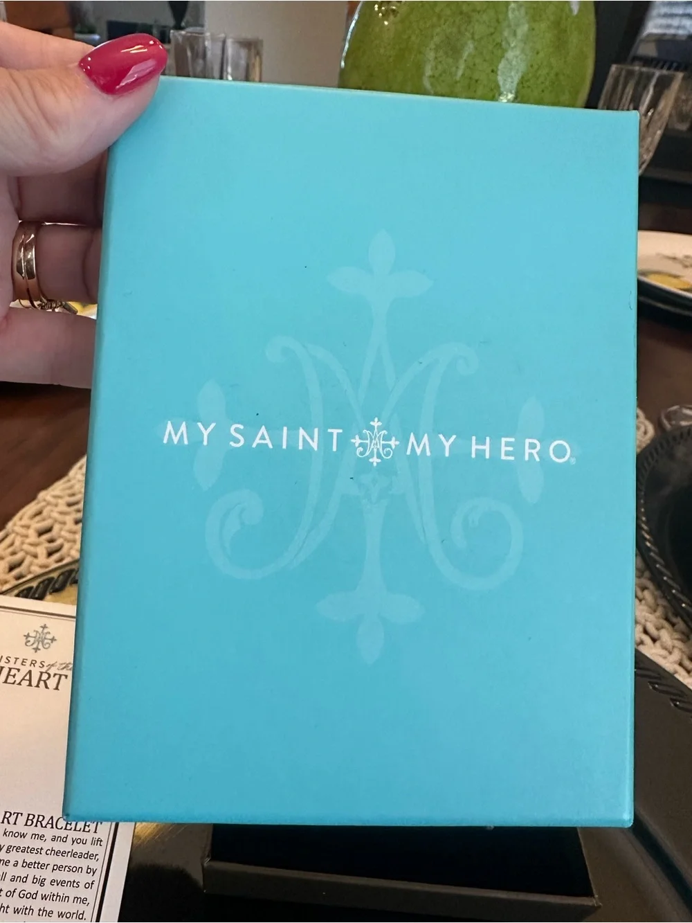 My Saint My Hero Sisters of the Heart Blessing Bracelets Duo